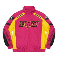 Supreme Fox Racing Puffy Jacket 'Pink Yellow Black' SUP-FW20-180