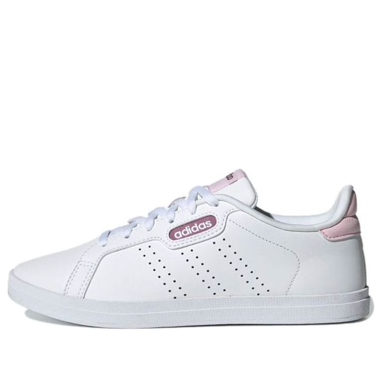(WMNS) adidas neo Courtpoint Base 'White Pink' FY8413