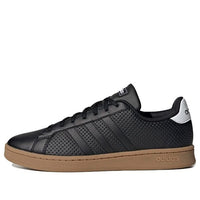 adidas neo Grand Court 'Black White Brown' EE7885