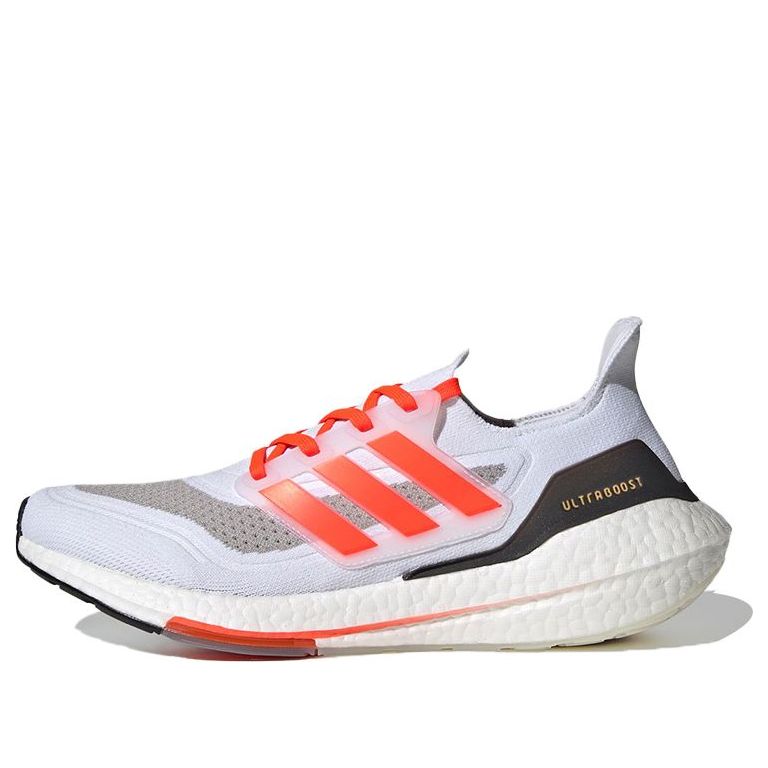 adidas Ultraboost 21 'White Solar Red' FZ1925