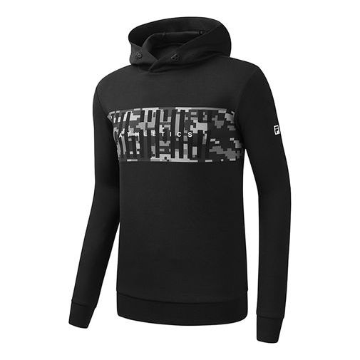 FILA Athletics Logo Camouflage Printing Black A11M031243F-BK