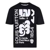 LOUIS VUITTON LV Graphic Embossed For Men Black 1A7QUM