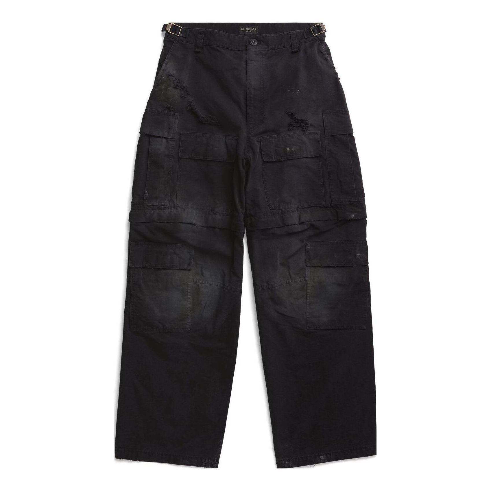Balenciaga Large Cargo Pants 'Black' 746493TKP271000