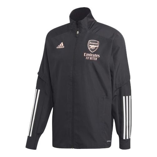 adidas Arsenal Soccer/Football Sports Jacket Black FQ6245