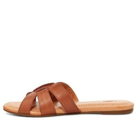(WMNS) UGG Teague Brown Slippers 1119750-TLTH
