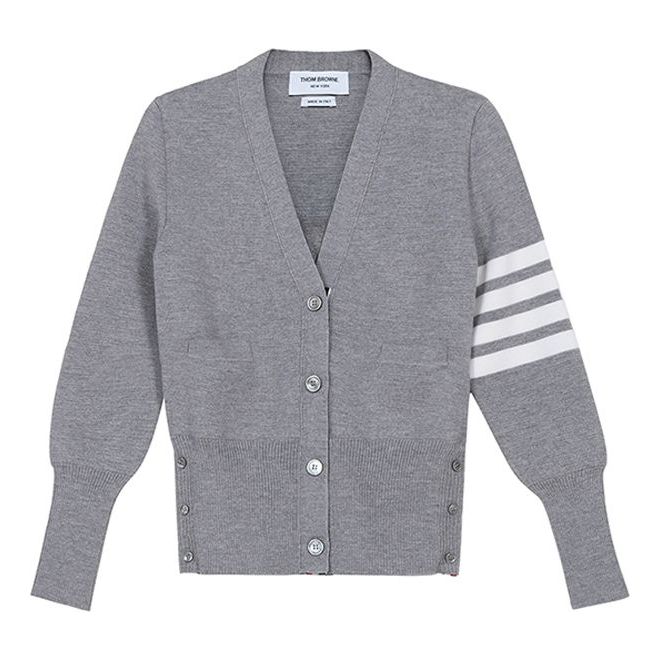 (WMNS) THOM BROWNE Cardigan 'Gray' FKC207A-00014-055