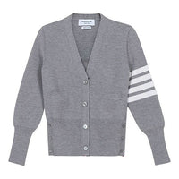 (WMNS) THOM BROWNE Cardigan 'Gray' FKC207A-00014-055