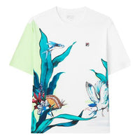 FILA Printing Casual Short Sleeve White F11M128102F-ZA