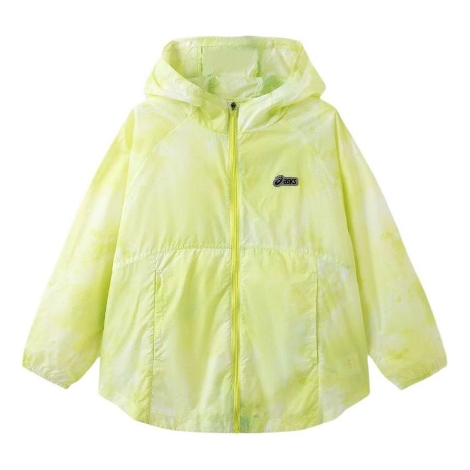 (WMNS) ASICS Tie Dye Jacket 'Yellow White' 332241054053-752