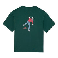 New Balance Lifestyle Graphic Tee Asia Sizing 'Green' AMT22392-NWG