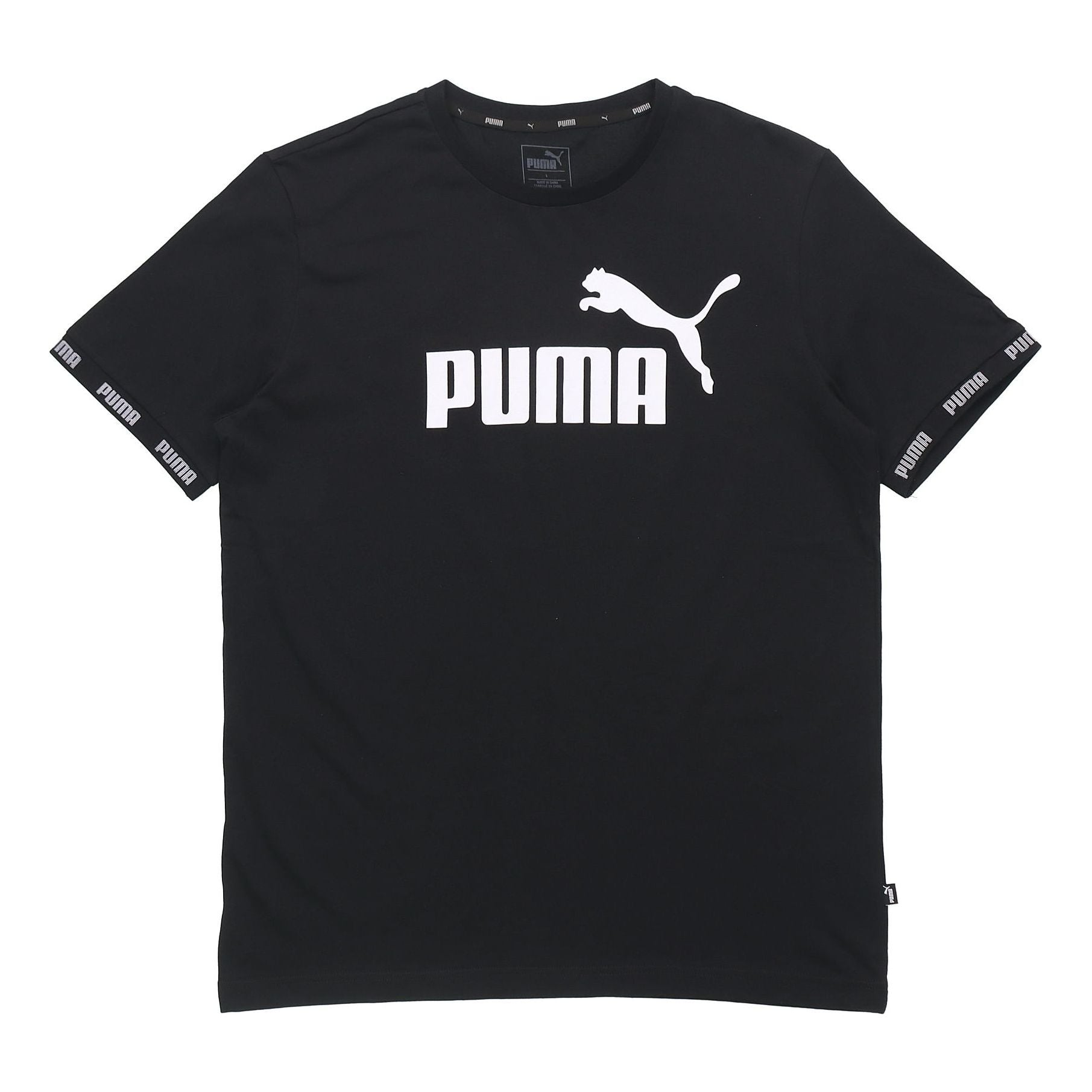 PUMA Cuff Casual Short Sleeve Black 844627-01