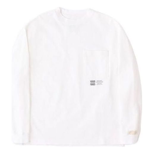 New Balance Classic Plain Top Asia Sizing 'White' AMT25023-SST