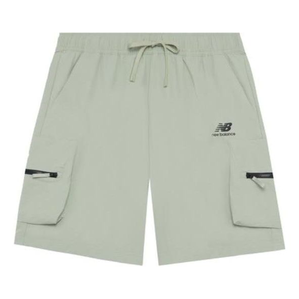 New Balance Lifestyle Cargo Shorts Asia Sizing 'Light Green' AMS22357-DRA