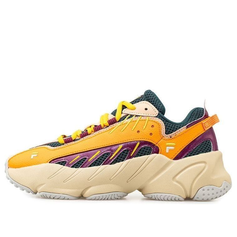 (WMNS) Fila Ade Low-top Yellow/Green/Purple T12W031106FBK