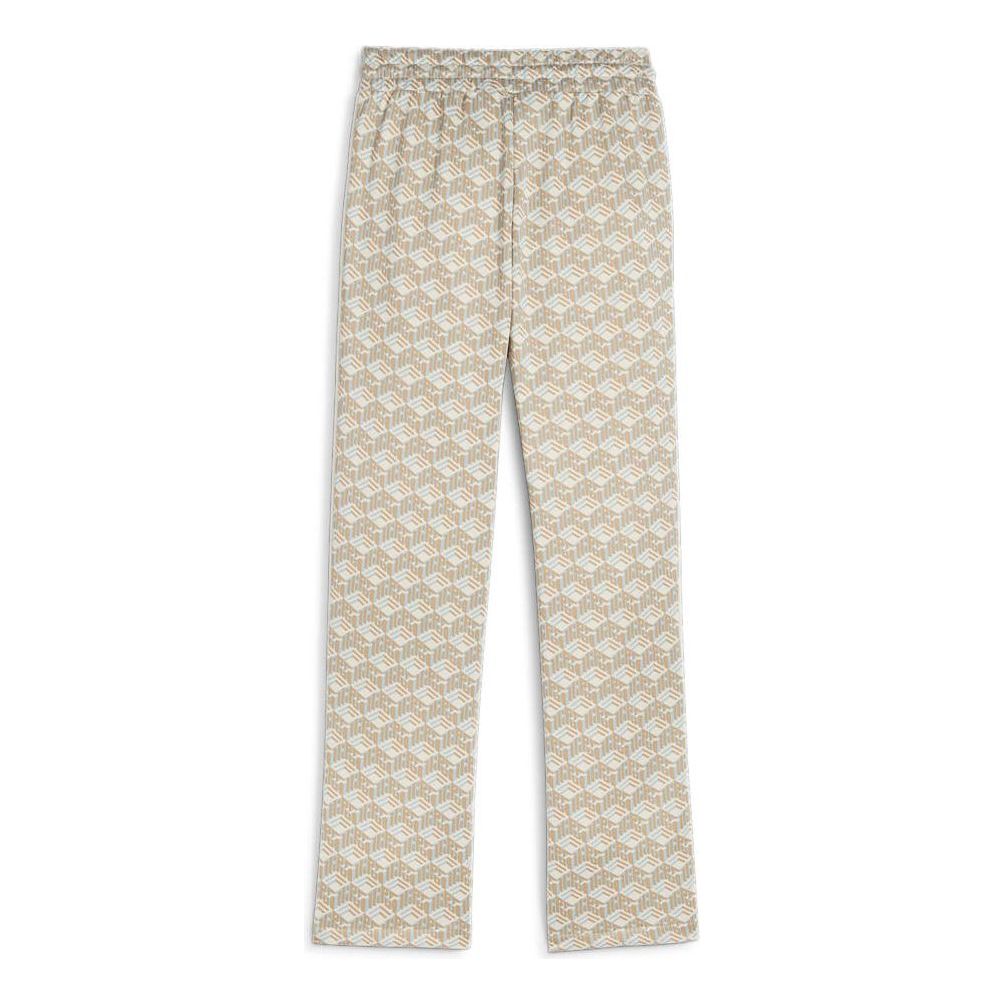 (WMNS) PUMA T7 Straight Track Pants 'Prairie Tan-AOP' 625599-83