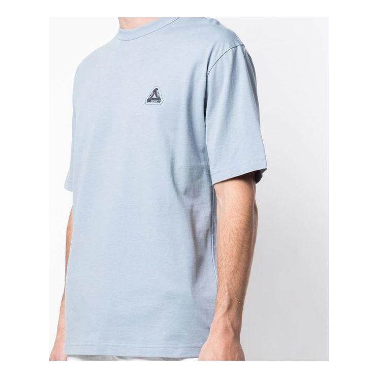 PALACE Classic Black Logo Short Sleeve Unisex Sky Blue P17TS147T