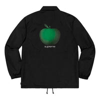 Supreme SS19 Apple Coaches Jacket Coach Unisex Black SUP-SS19-10013
