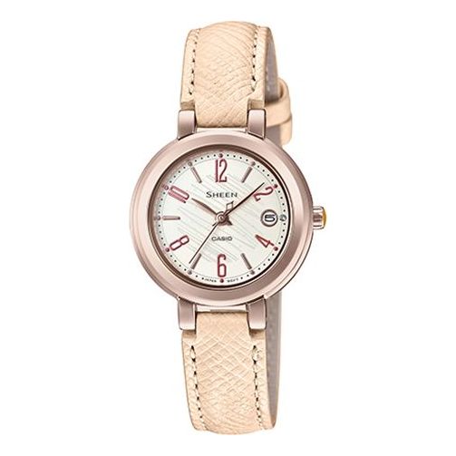 CASIO SHEEN Quartz Waterproof Sapphire Crystal Pink Analog SHE-4531CGL-7AUPRB
