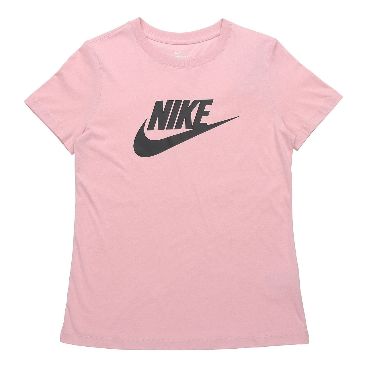 (WMNS) Nike Sports Training Running Printing Logo Round Neck Short Sleeve Glaze Pink T-Shirt BV6170-632