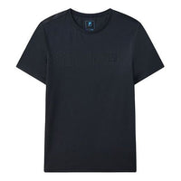 FILA Logo Round Neck Pullover Short Sleeve Blue F11M122137F-NV