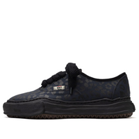 Maison MIHARA YASUHIRO BAKER OG Sole Leopard Canvas Low-top Sneaker 'Black' A10FW719-BLK