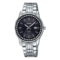 CASIO STANDARDSeries Quartzes Golden/ Black Analog LTP-1358D-1A
