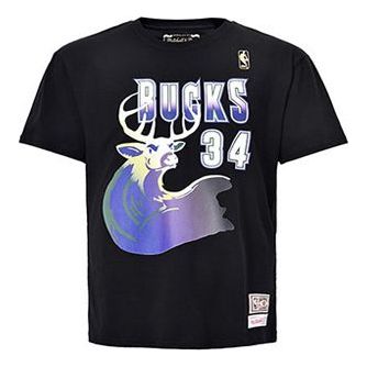 Mitchell Ness NBA Short Sleeve - Couple Style Black MN13S35-RAL-BLACK