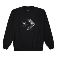 Converse Star Chevron Paisley Pattern Sweatshirt Asia Sizing 'Black' 10023164-A02