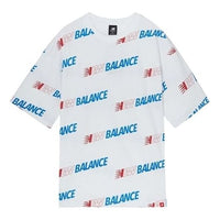 New Balance Men's New Balance Nb2020AMT03303 Round Neck Short Sleeve White AMT03302-MUN