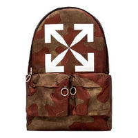 Off-White 20 Arrow Printing Nylon backpack Camouflage OMNB003S205210259901