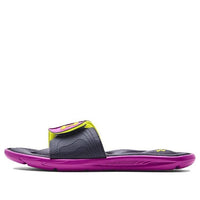 (WMNS) Under Armour Ignite 9 Slide 'Strobe Tempered Steel' 3022717-500