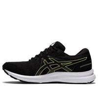 ASICS Gel-Contend 7 4E Wide 'Black Hazard Green' 1011B039-003