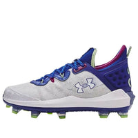 Under Armour Harper 8 Elite TPU Baseball Cleats 'White Royal Blue' 3026591-101