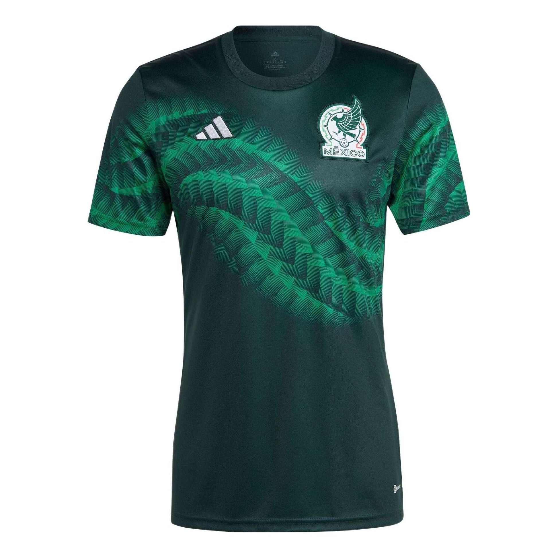 adidas Mexico Pre-Match Soccer Jersey 'Green' HF1370
