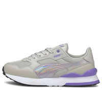 (WMNS) PUMA R78 Future Sports Running Shoes White/Purple 375466-02