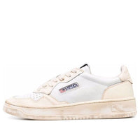 (WMNS) Autry Medalist Super Vintage Leather Low Sneakers 'White' AVLW-SV05