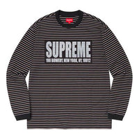 Supreme SS21 Week 1 Thin Stripe Top T SUP-SS21-461-BLK