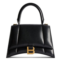 (WMNS) Balenciaga Hourglass Small Handbag 'Black' 5935462AATJ1000