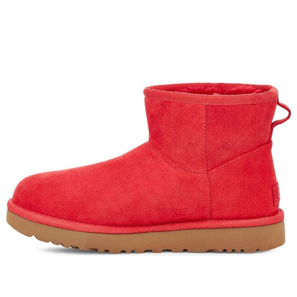 (WMNS) UGG Classic Mini Star Snow Boots Red 1108909-RBRD