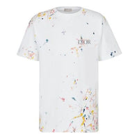 DIOR SS21 Plain Knit Large Size Logo Print For Men Grey 183J686A0554-C089