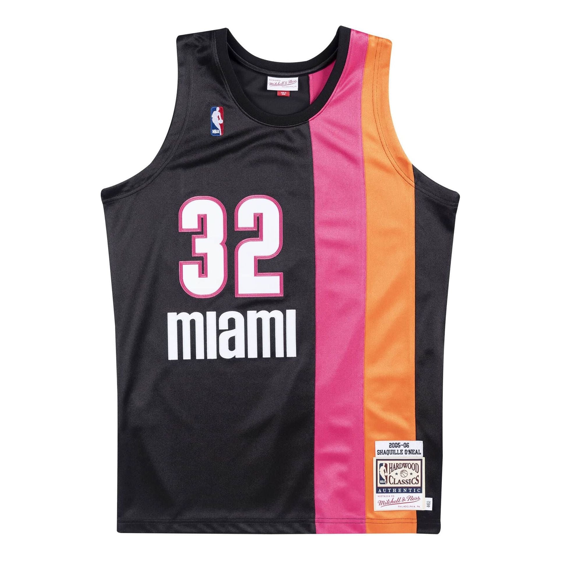 Mitchell & Ness x NBA Miami Heat 2005-06 Jerseys 'Shaquille O'Neal 32' AJY4EL18033-MHEBLCK05SON