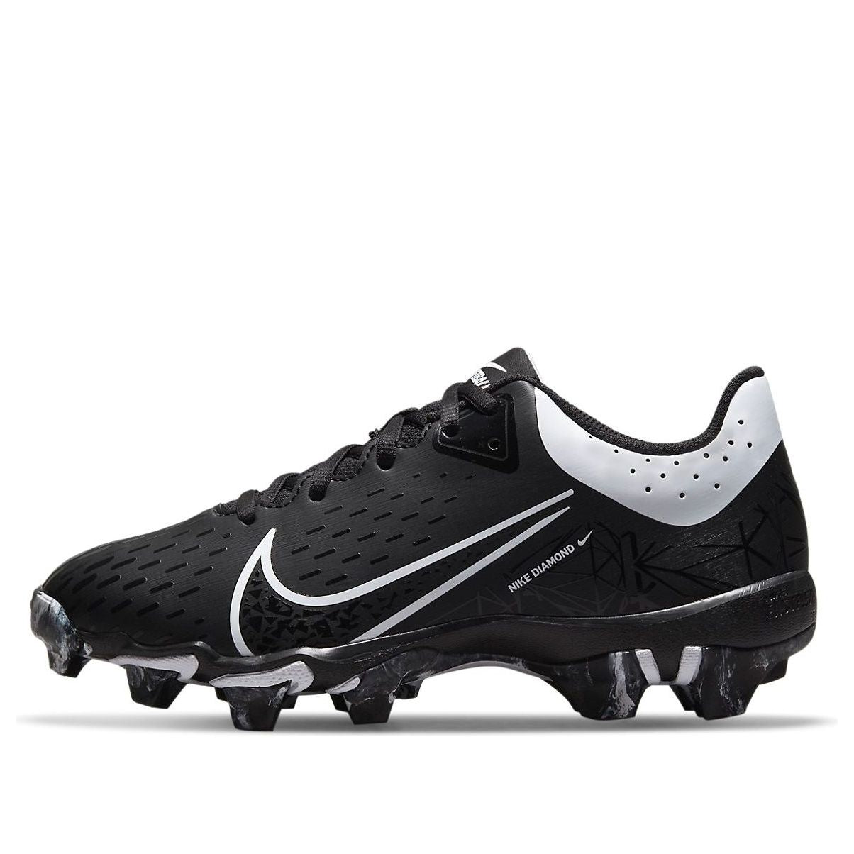 (GS) Nike Hyperdiamond 4 Keystone 'Black White' CZ5919-005