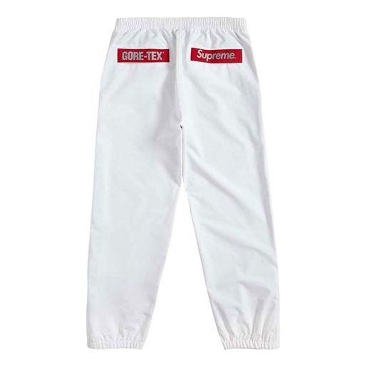 Supreme FW18 x GORE-TEX Pant White Crossover Casual Long Pants Unisex SUP-FW18-580