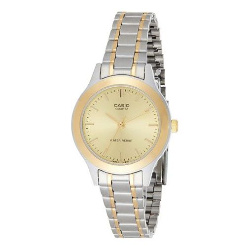 CASIO ENTICER Series Classic Retro quartz Business Color Gold Analog LTP-1128G-9ARDF