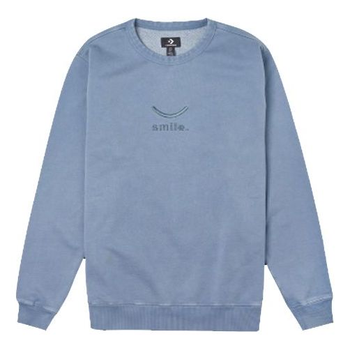 Converse Jack Purcell Crewneck Sweatshirt Asia Sizing 'Blue' 10021572-A02