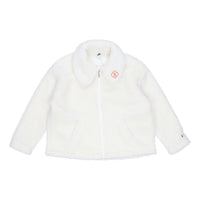 (WMNS) Nike CNY New Year's Edition Lamb's Wool Solid Color Lapel Jacket Sail White DQ5366-133