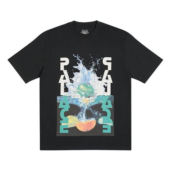 PALACE Furi Round Neck Short Sleeve Unisex Black P19TS038