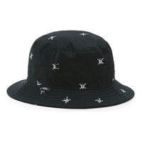 Vans Undertone Skull Bucket Hat 'Black' VN0A4TQBZ7F1