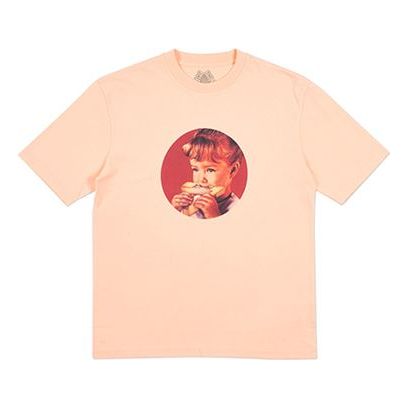 PALACE Munchy T-Shirt Peach Unisex PAL-SS18-055