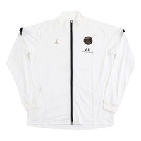 Air Jordan Paris Saint-Germain 21/22 Training Jacket 'White' CK9625-100